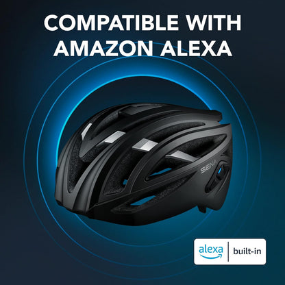 Smart Bluetooth and Mesh Intercom Cycling Helmet